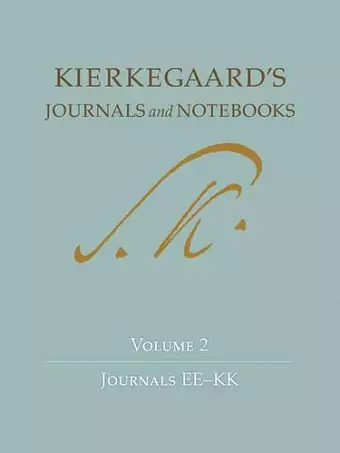 Kierkegaard's Journals and Notebooks, Volume 2 cover