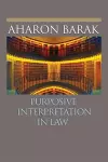 Purposive Interpretation in Law cover