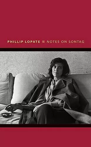 Notes on Sontag cover
