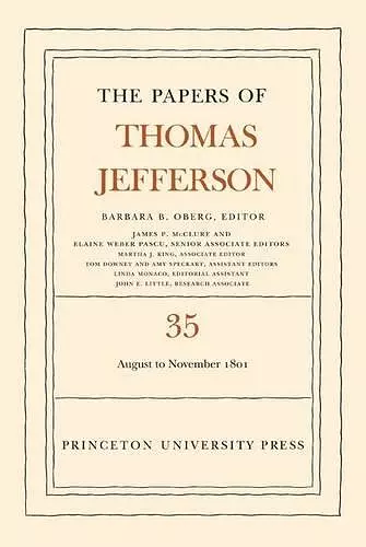 The Papers of Thomas Jefferson, Volume 35 cover