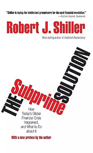 The Subprime Solution cover
