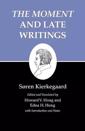 The Moment and Late Writings cover