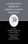 Cumulative Index to Kierkegaard's Writings cover