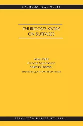 Thurston's Work on Surfaces cover