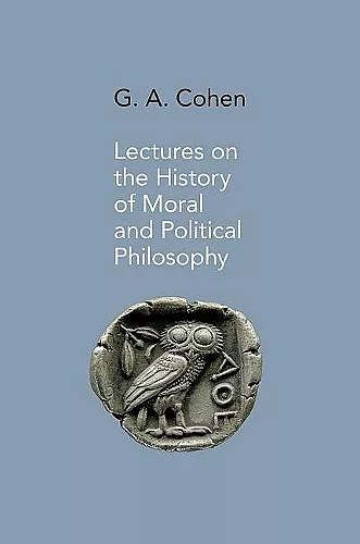 Lectures on the History of Moral and Political Philosophy cover