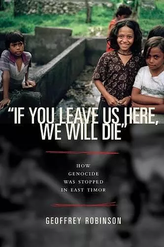 "If You Leave Us Here, We Will Die" cover