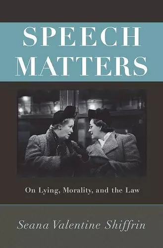 Speech Matters cover