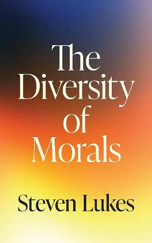 The Diversity of Morals cover