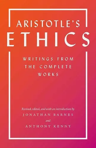 Aristotle's Ethics cover