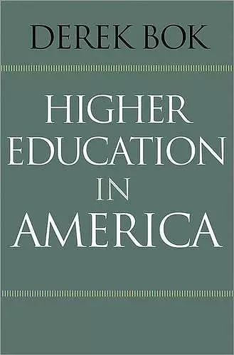 Higher Education in America cover