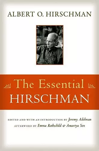 The Essential Hirschman cover