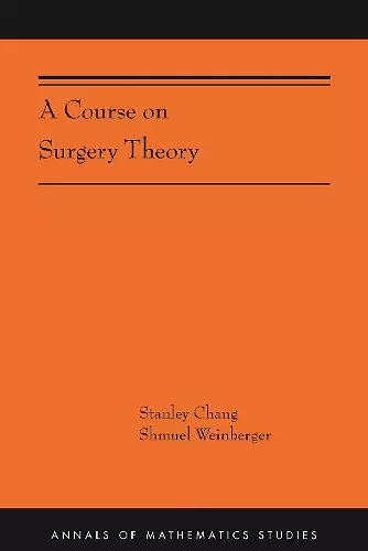 A Course on Surgery Theory cover