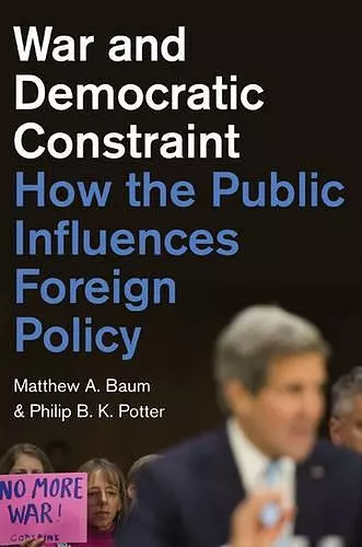 War and Democratic Constraint cover