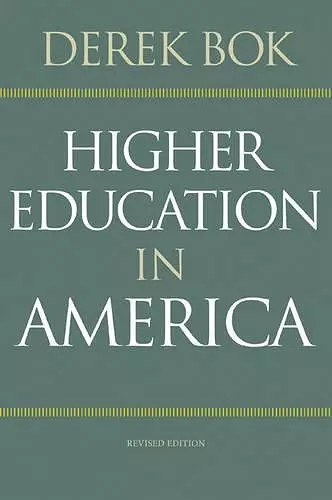 Higher Education in America cover