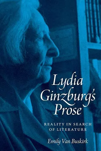 Lydia Ginzburg's Prose cover