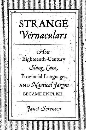 Strange Vernaculars cover