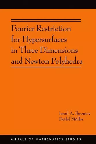 Fourier Restriction for Hypersurfaces in Three Dimensions and Newton Polyhedra cover