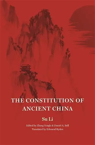 The Constitution of Ancient China cover