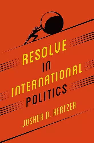 Resolve in International Politics cover