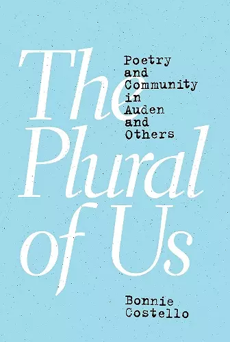 The Plural of Us cover