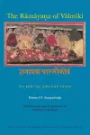 The Rāmāyaṇa of Vālmīki: An Epic of Ancient India, Volume III cover