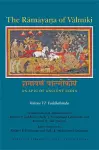 The Rāmāyaṇa of Vālmīki: An Epic of Ancient India, Volume VI cover