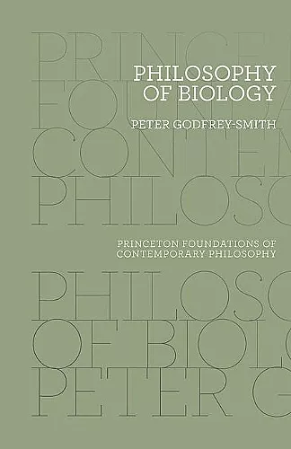 Philosophy of Biology cover