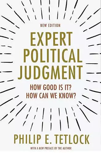 Expert Political Judgment cover