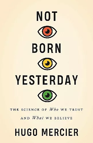 Not Born Yesterday cover