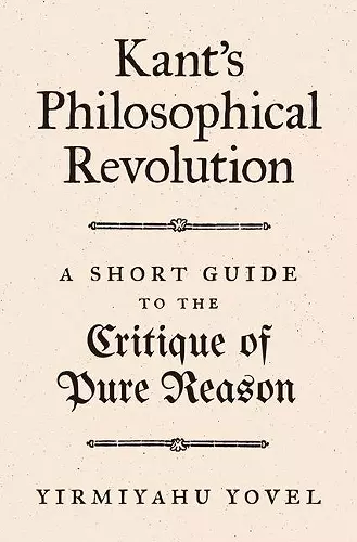 Kant's Philosophical Revolution cover