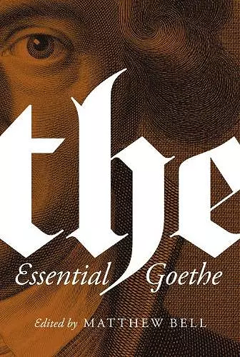 The Essential Goethe cover