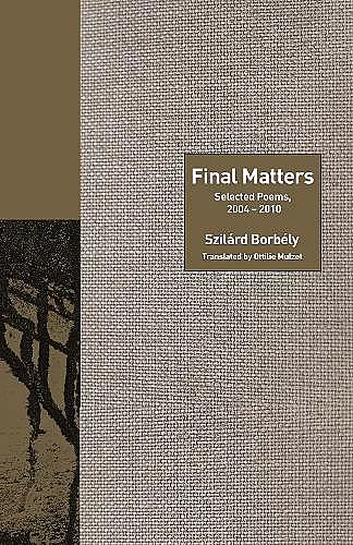 Final Matters cover