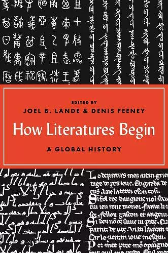 How Literatures Begin cover