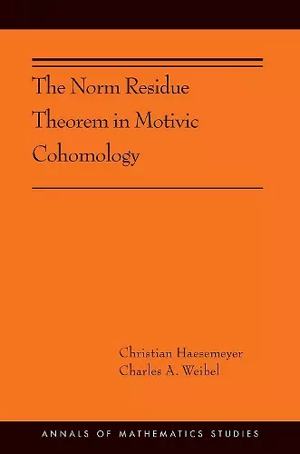 The Norm Residue Theorem in Motivic Cohomology cover