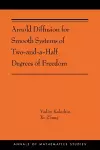 Arnold Diffusion for Smooth Systems of Two and a Half Degrees of Freedom cover