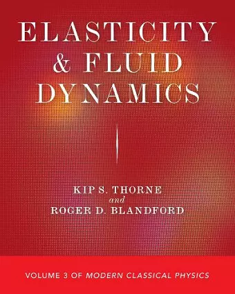 Elasticity and Fluid Dynamics cover