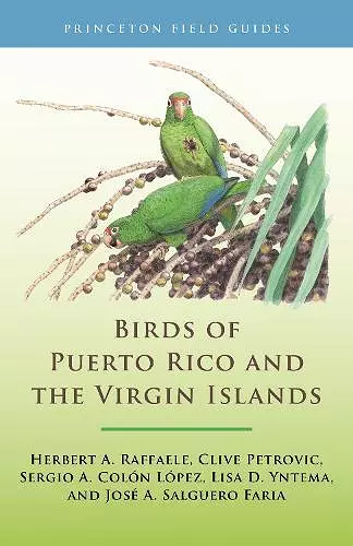 Birds of Puerto Rico and the Virgin Islands cover