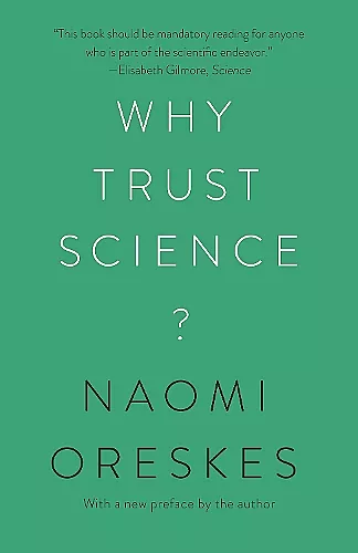 Why Trust Science? cover