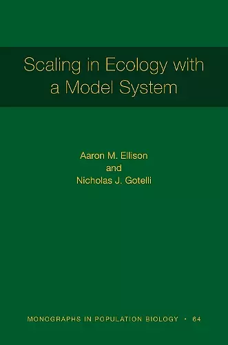 Scaling in Ecology with a Model System cover