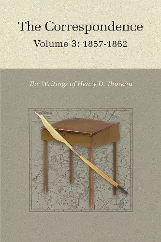The Correspondence of Henry D. Thoreau cover