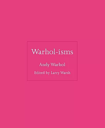 Warhol-isms cover