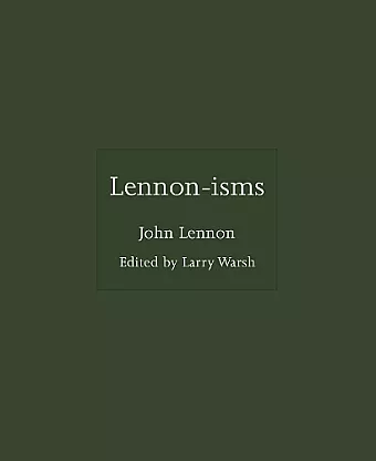Lennon-isms cover