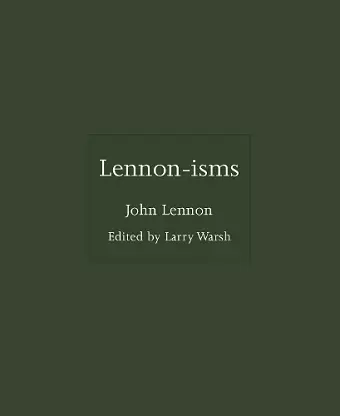 Lennon-isms cover