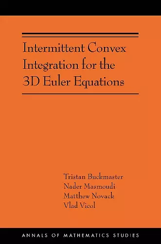 Intermittent Convex Integration for the 3D Euler Equations cover