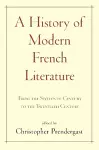 A History of Modern French Literature cover