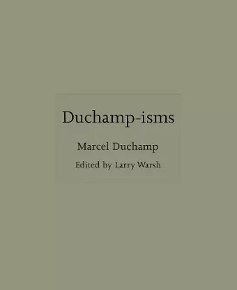 Duchamp-isms cover