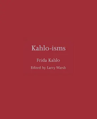 Kahlo-isms cover
