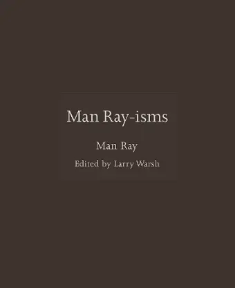Man Ray-isms cover