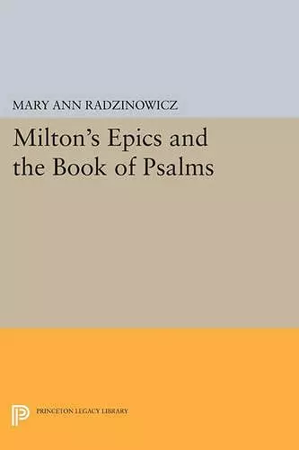 Milton's Epics and the Book of Psalms cover