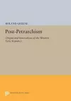 Post-Petrarchism cover